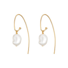 Pearl Drop French Hook Earrings
