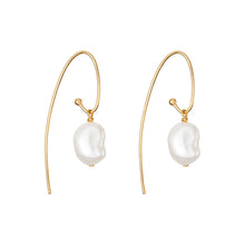 Pearl Drop French Hook Earrings