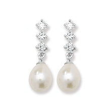 Pearl Drop Statement Earrings