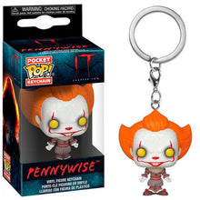Pennywise keychain with packaging on a white background