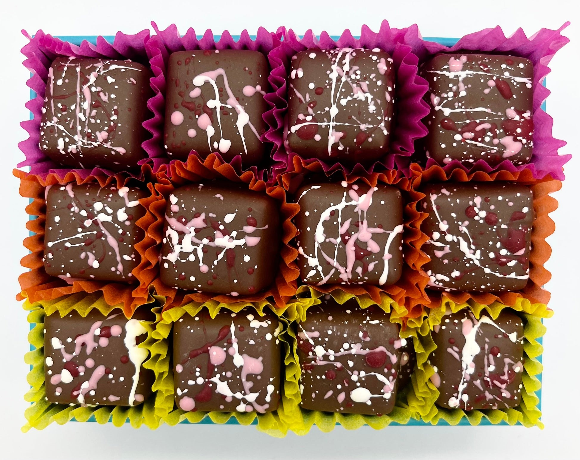 Pink Marc de Champagne Luxury Chocolate Box