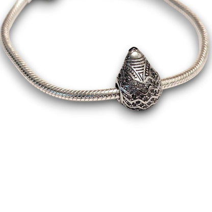 Pink Cubic Zirconia Fox Charm