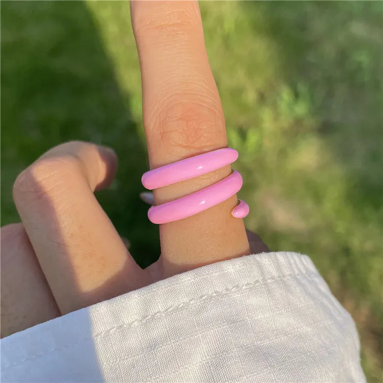 Amnesia Jewellery | Twisted Candy Fashion Rings