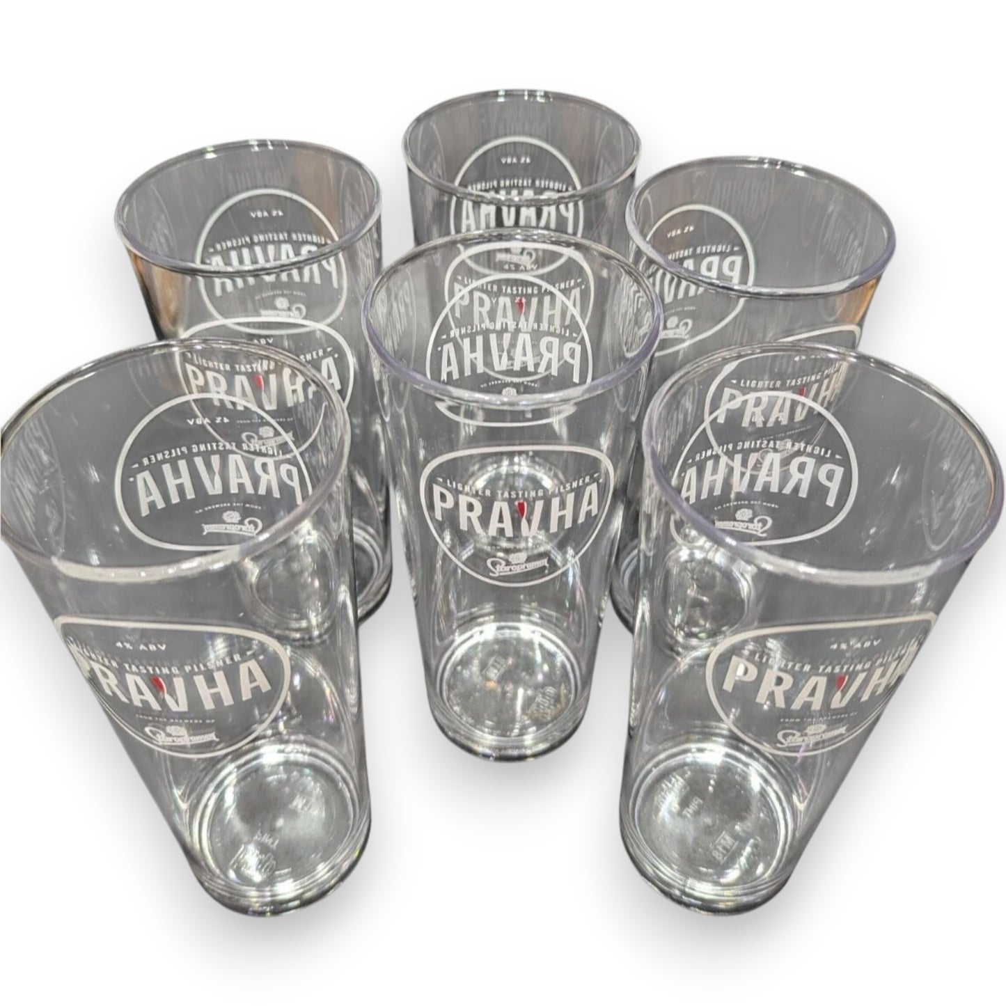 Pravha Polycarbonate Pint Glasses Set of 6 | New, Used and More