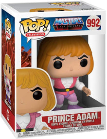 Funko Pop! vinyl figure of Prince Adam from Masters of the Universe in packaging