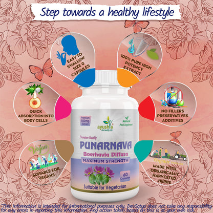Punarnava Capsule (Boerhavia Diffusa)