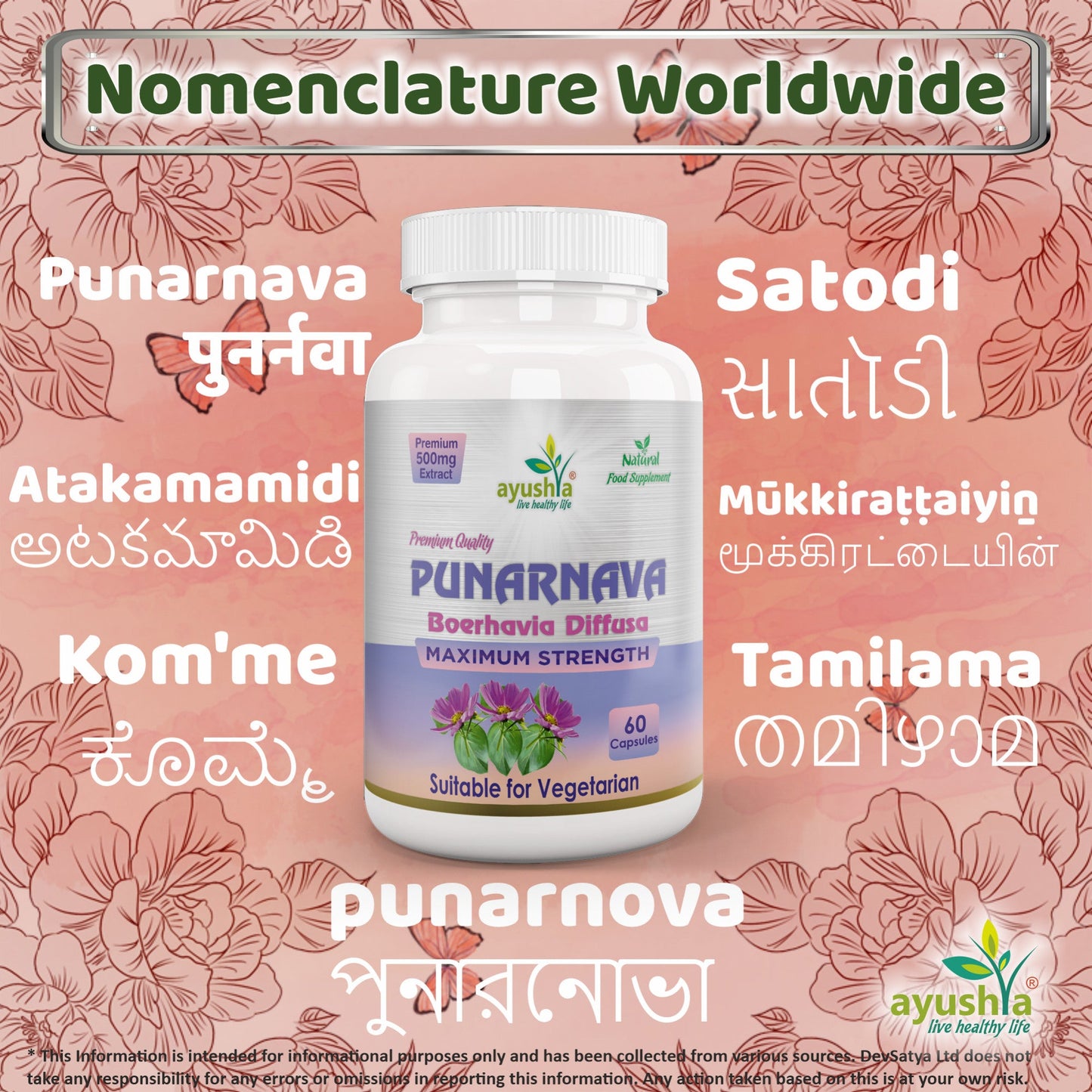 Punarnava Capsule (Boerhavia Diffusa)