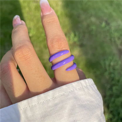 Amnesia Jewellery | Twisted Candy Fashion Rings