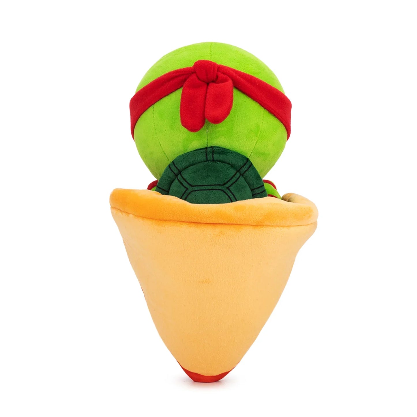 TMNT Plush toy resembling a turtle in a pot on a white background