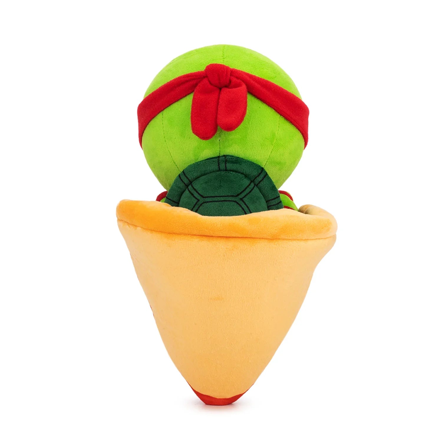 TMNT Plush toy resembling a turtle in a pot on a white background