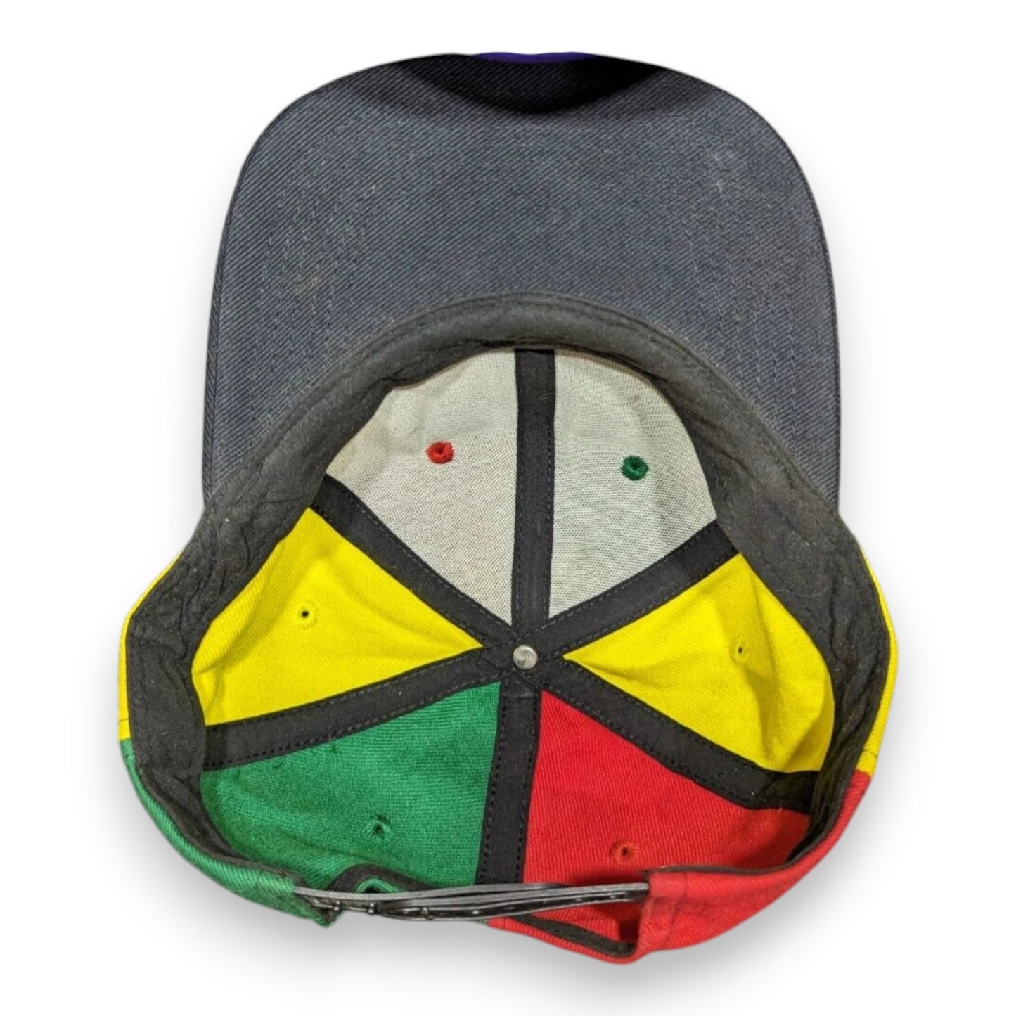 Vintage 90s Malcolm X snapback cap with raised X logo. Cotton, adjustable & VGC. Rare collectible streetwear. Shop now at New, Used and More!