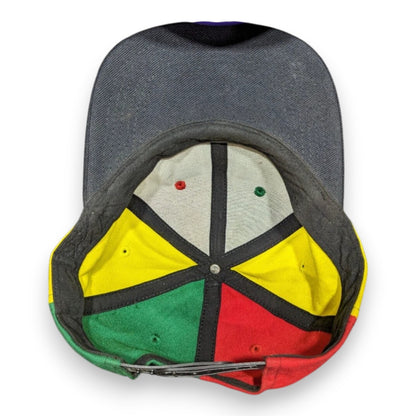 Vintage 90s Malcolm X snapback cap with raised X logo. Cotton, adjustable & VGC. Rare collectible streetwear. Shop now at New, Used and More!