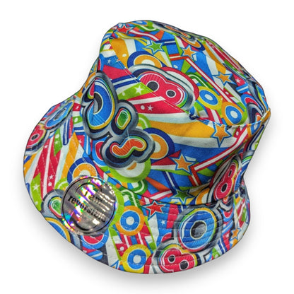 Shop the Retro 80s Style Bucket Hat at New, Used and More. Bold vintage design perfect for summer, festivals & streetwear. Lightweight, unisex & full of retro 80s vibes.