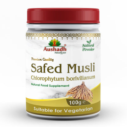 Safed Musli Powder (Chlorophytum Borivilianum)