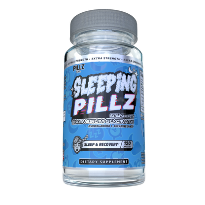 SleepingPillz™ – Magnesium Glycinate, Ashwagandha, L-Theanine & 5-HTP