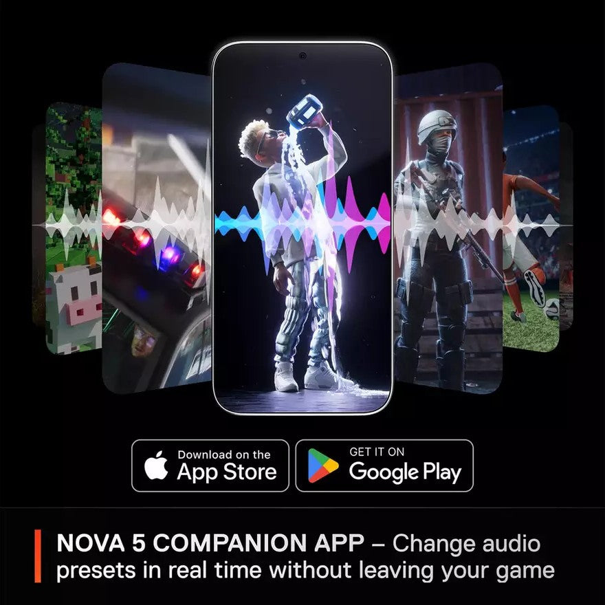 SteelSeries Arctis Nova 5X Wireless Gaming Headset for Xbox, PC, PS5 & Switch. High-fidelity sound & AI mic. Shop now at New, Used and More!