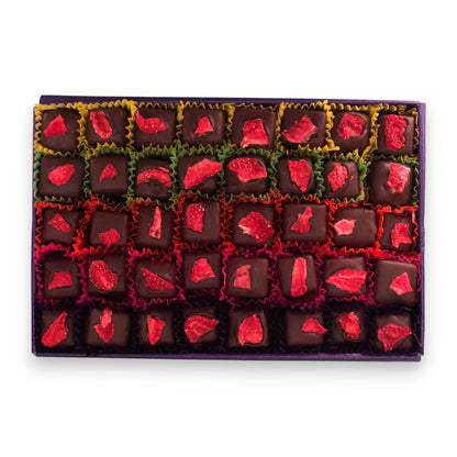 Strawberry & Black Pepper Chocolates