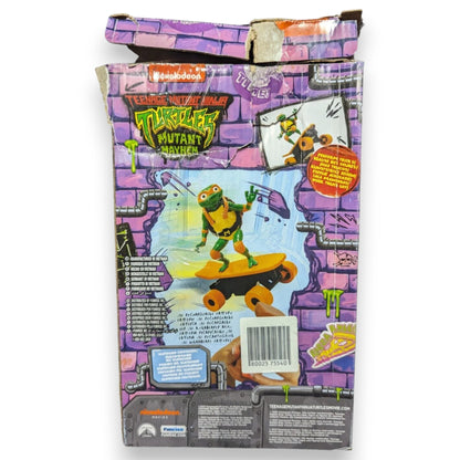 Pre-owned TMNT Mutant Mayhem Half Pipe RC Mikey in very good condition. Includes RC figure, controller & charger. Box damaged. Shop at New, Used and More!