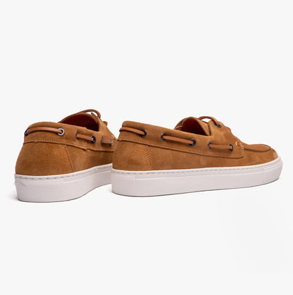 Ted Baker EUENS Mens Boat Shoes Tan