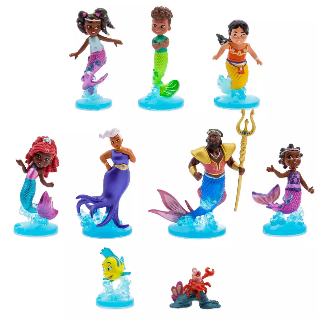 Disney’s Little Mermaid Deluxe Figure Playset with Ariel & friends. Perfect for play, display, or collectors. Shop now at New, Used and More!