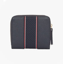 Tommy Hilfiger Womens monogram wallet with TH signature Navy