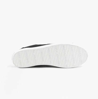 Tommy Hilfiger CANVAS METALLIC HEEL Womens Trainers Black