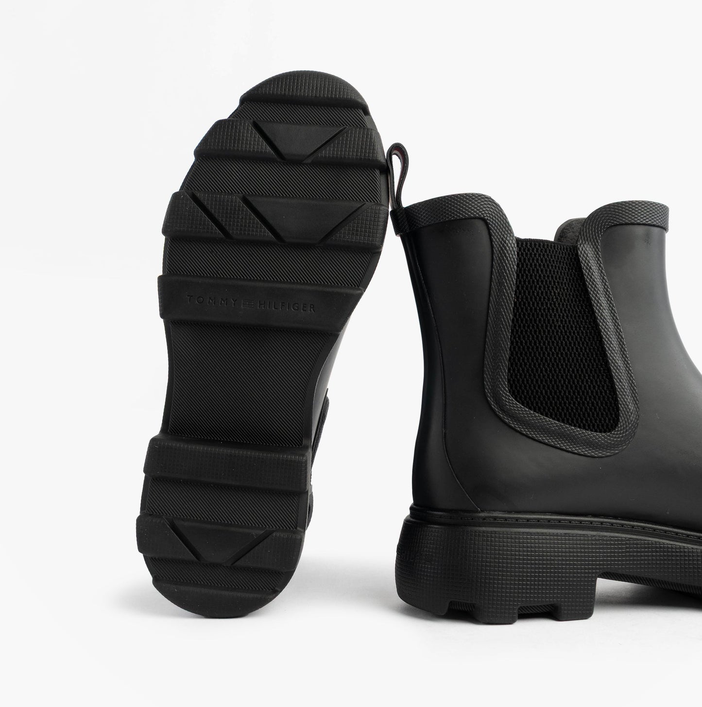 Tommy Hilfiger ANKLE RAINBOOT Womens Boots Black