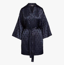 Tommy Hilfiger KIMONO POLKA DOTS Womens Bathrobe Desert Sky