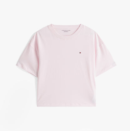 Tommy Hilfiger Womens Cotton Short Pyjama Set Light Pink