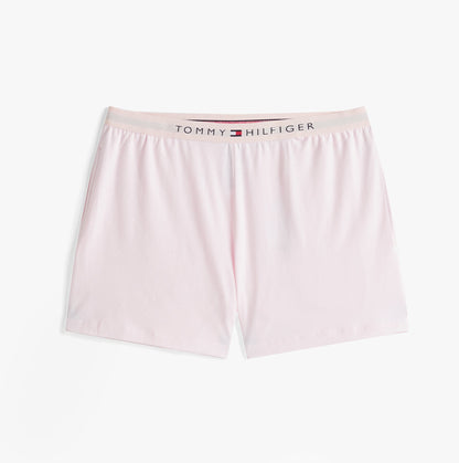 Tommy Hilfiger Womens Cotton Short Pyjama Set Light Pink