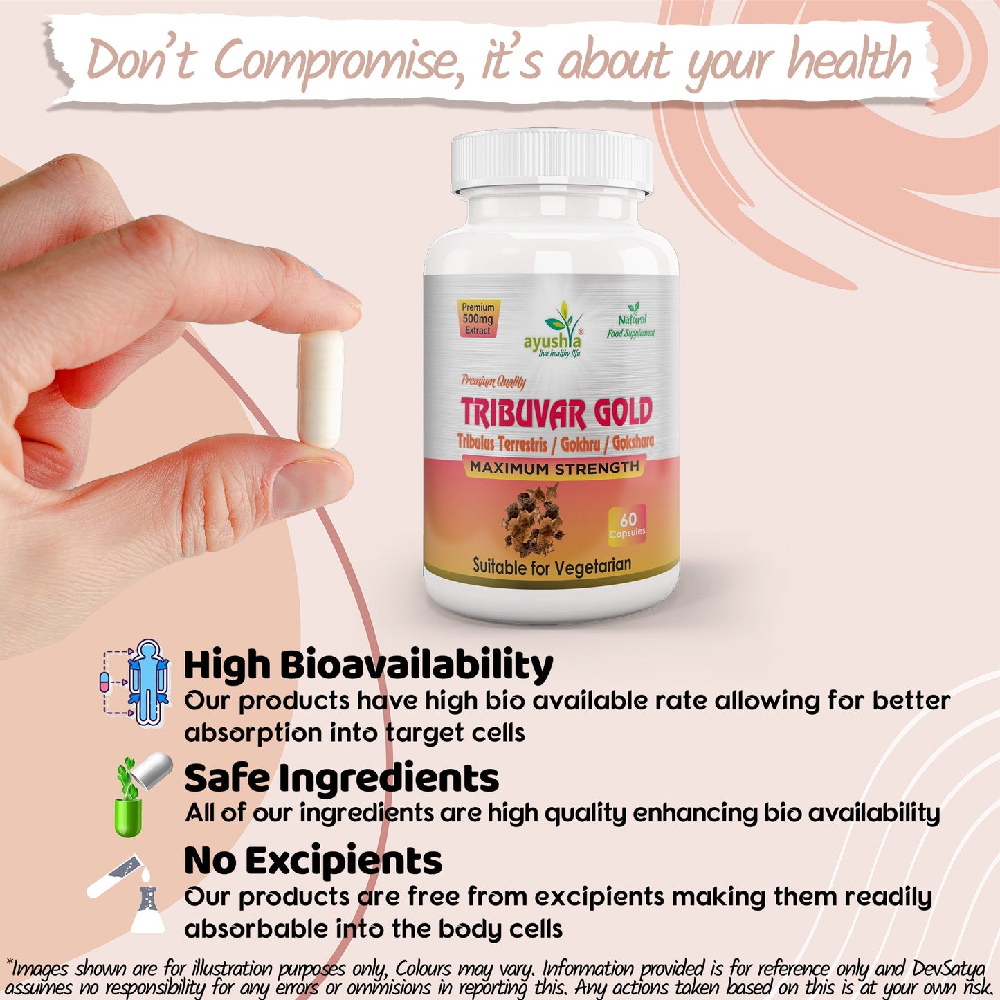 Tribulus Terrestris Extract Capsules