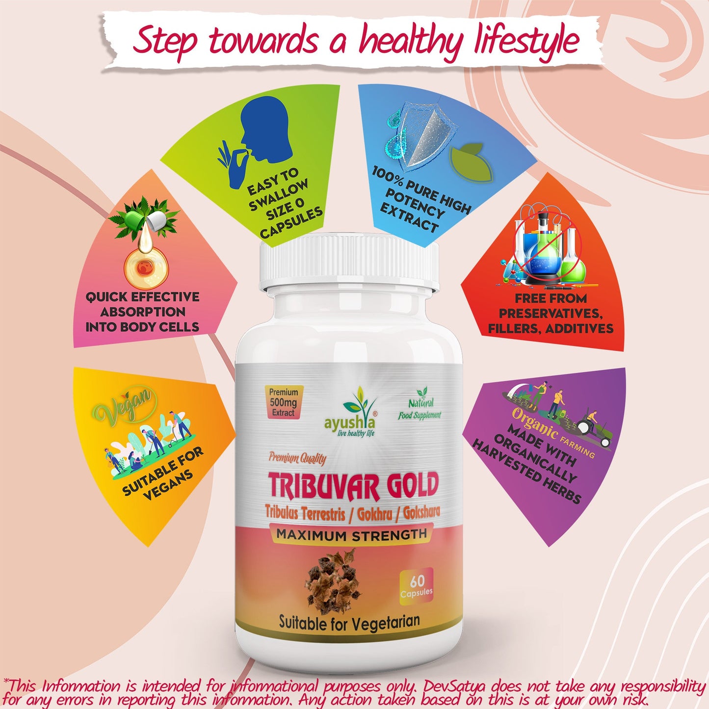 Tribulus Terrestris Extract Capsules