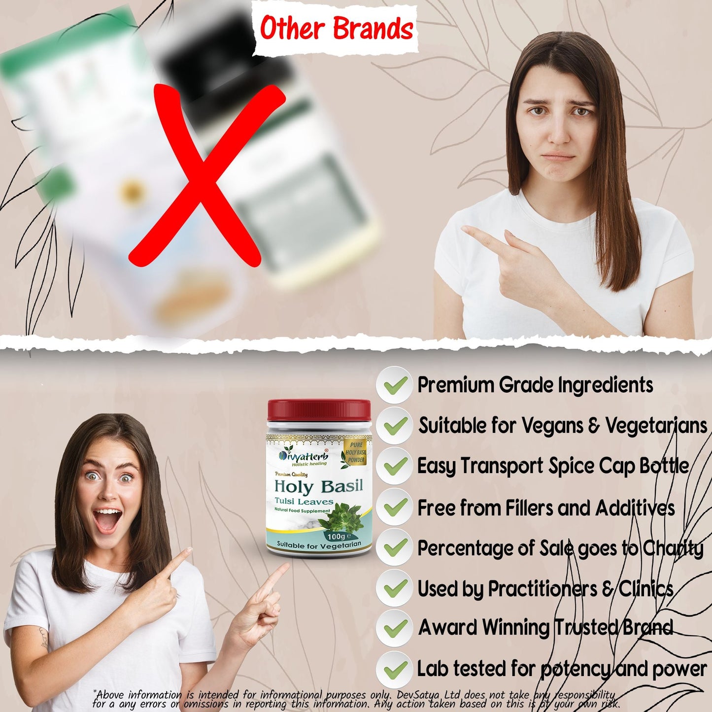 Holy Basil (Tulsi) Powder