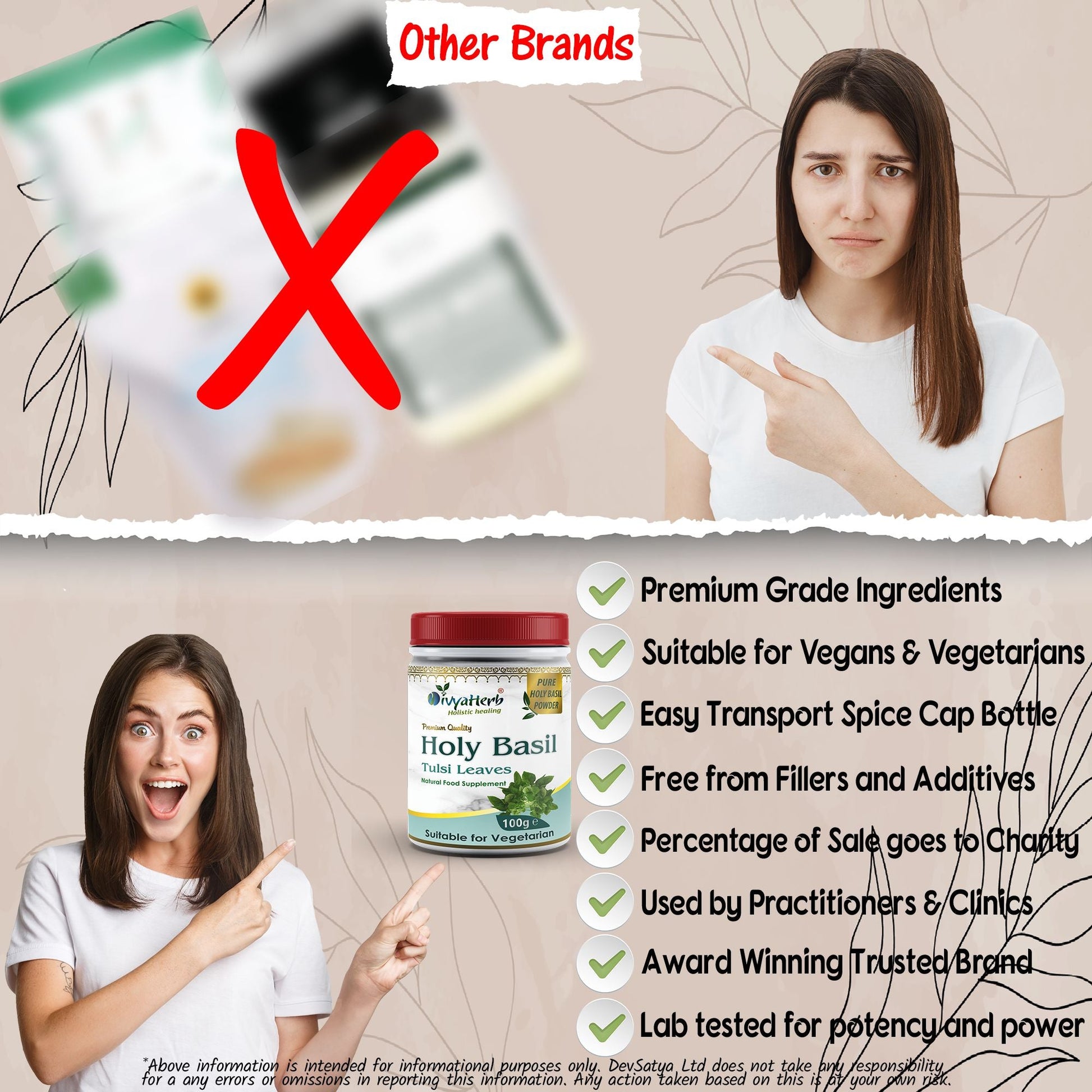 Holy Basil (Tulsi) Powder