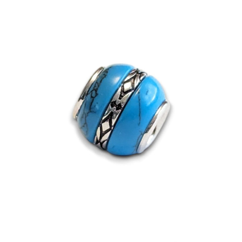 Turquoise Bead Charm