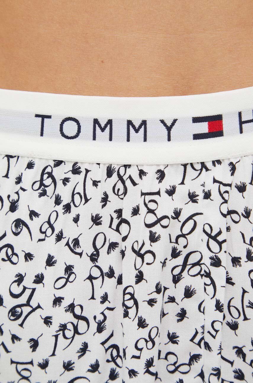 Tommy Hilfiger WOVEN SHORT PRINT Womens Shorts Feather Print Ecru