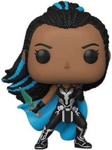 Funko Pop! vinyl figure with braided hair and blue accents on a white background