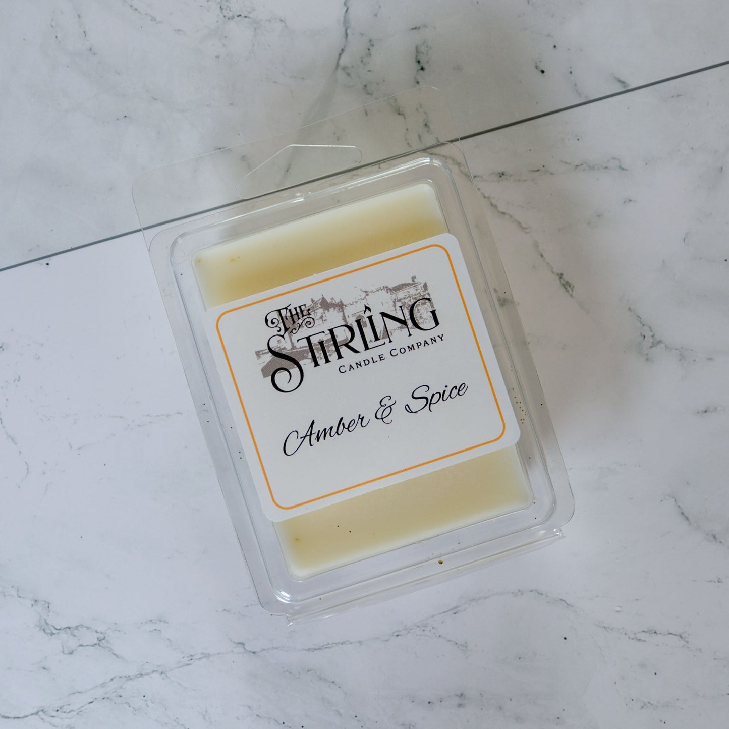 Amber & Spice - Wax Melt Clamshell