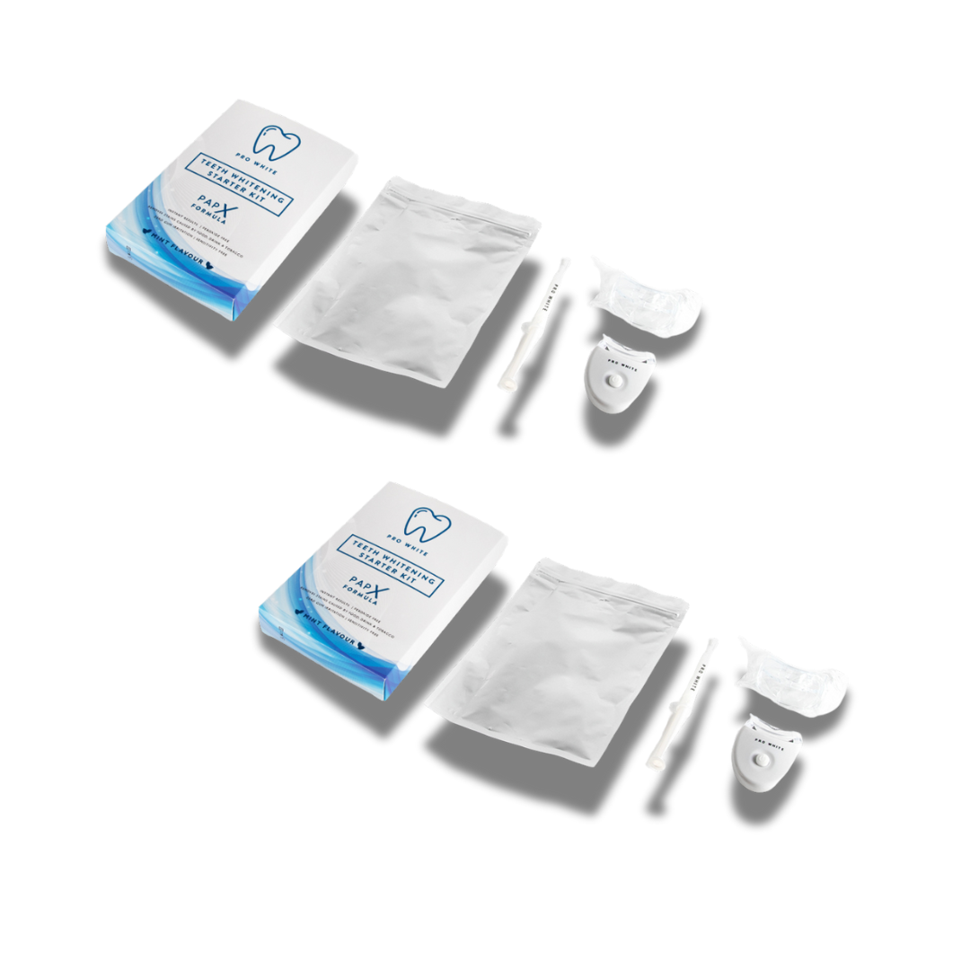 Whiten Together x2 PAP-X™ Teeth Whitening Starter Kits