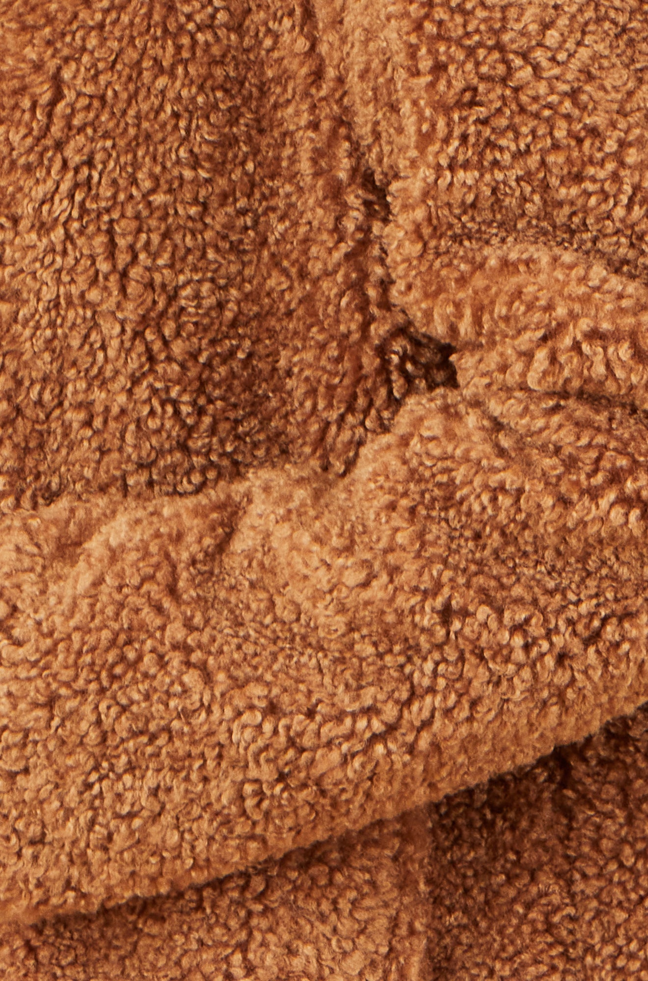 Brown Short Teddy Bear Jacket