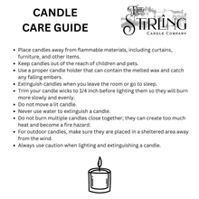 Snowflake Sparkle - Small Candle