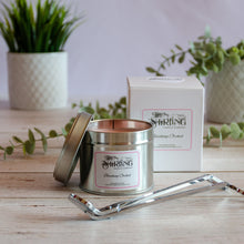 Blushing Orchid - Travel Tin Candle - Wooden Wick