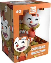Cuphead vinyl figure in packaging with 'YouTooz' branding