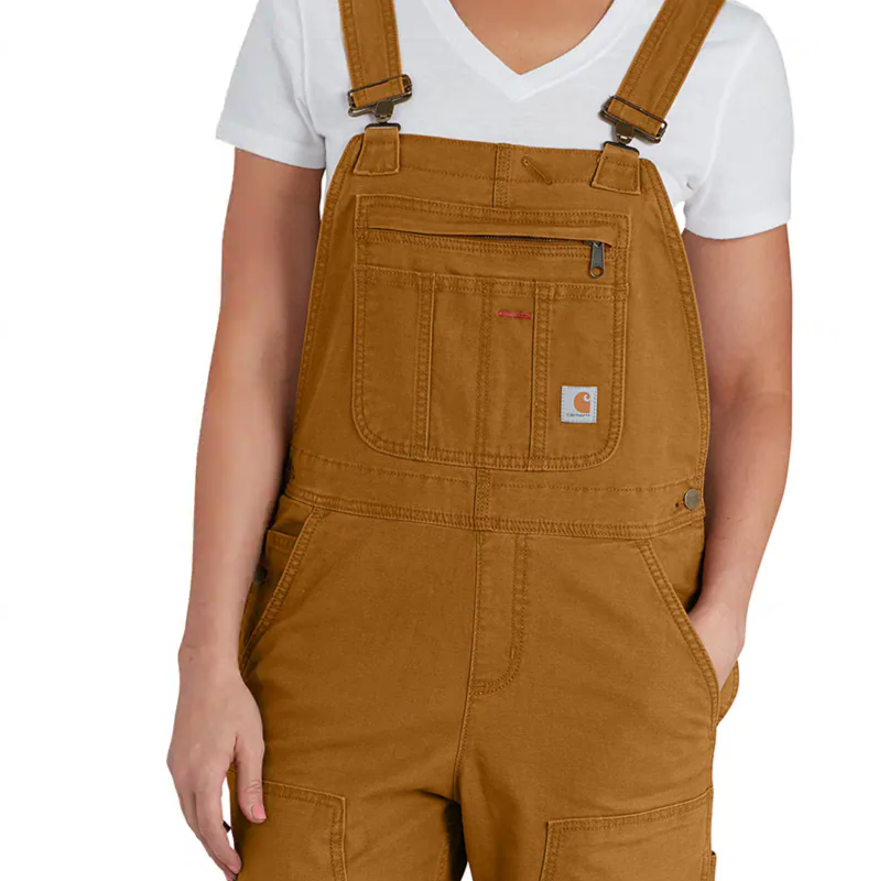 Carhartt 102438 Rugged Flex™ Loose Fit Canvas Bib Overall