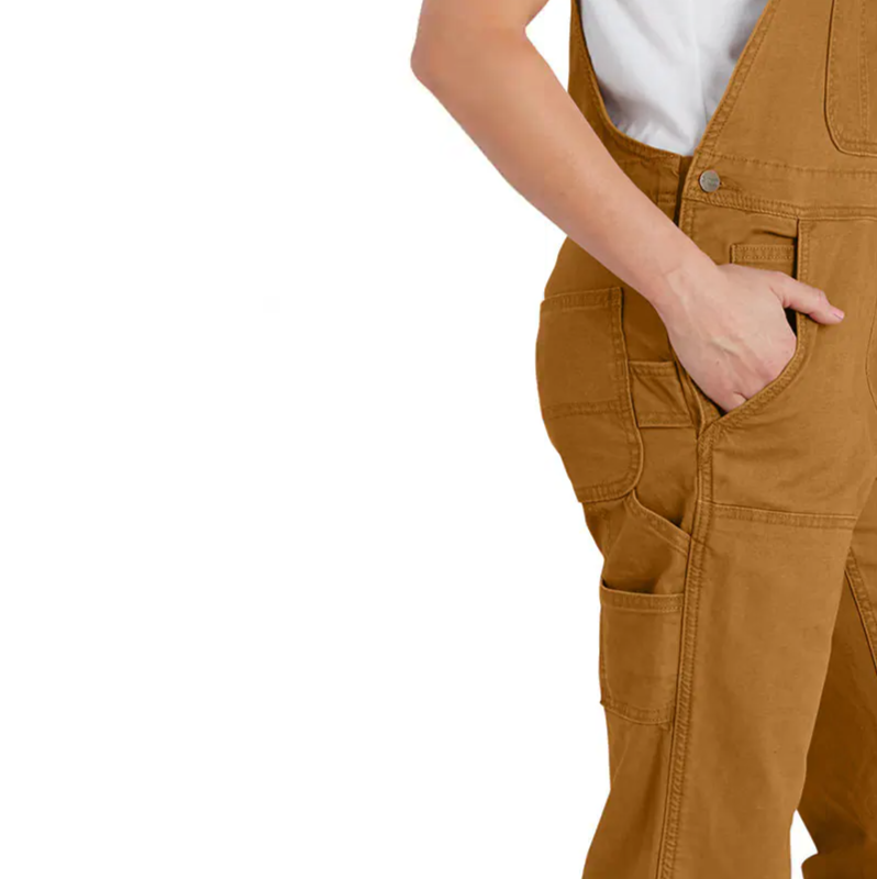 Carhartt 102438 Rugged Flex™ Loose Fit Canvas Bib Overall