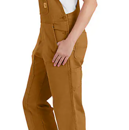 Carhartt 102438 Rugged Flex™ Loose Fit Canvas Bib Overall
