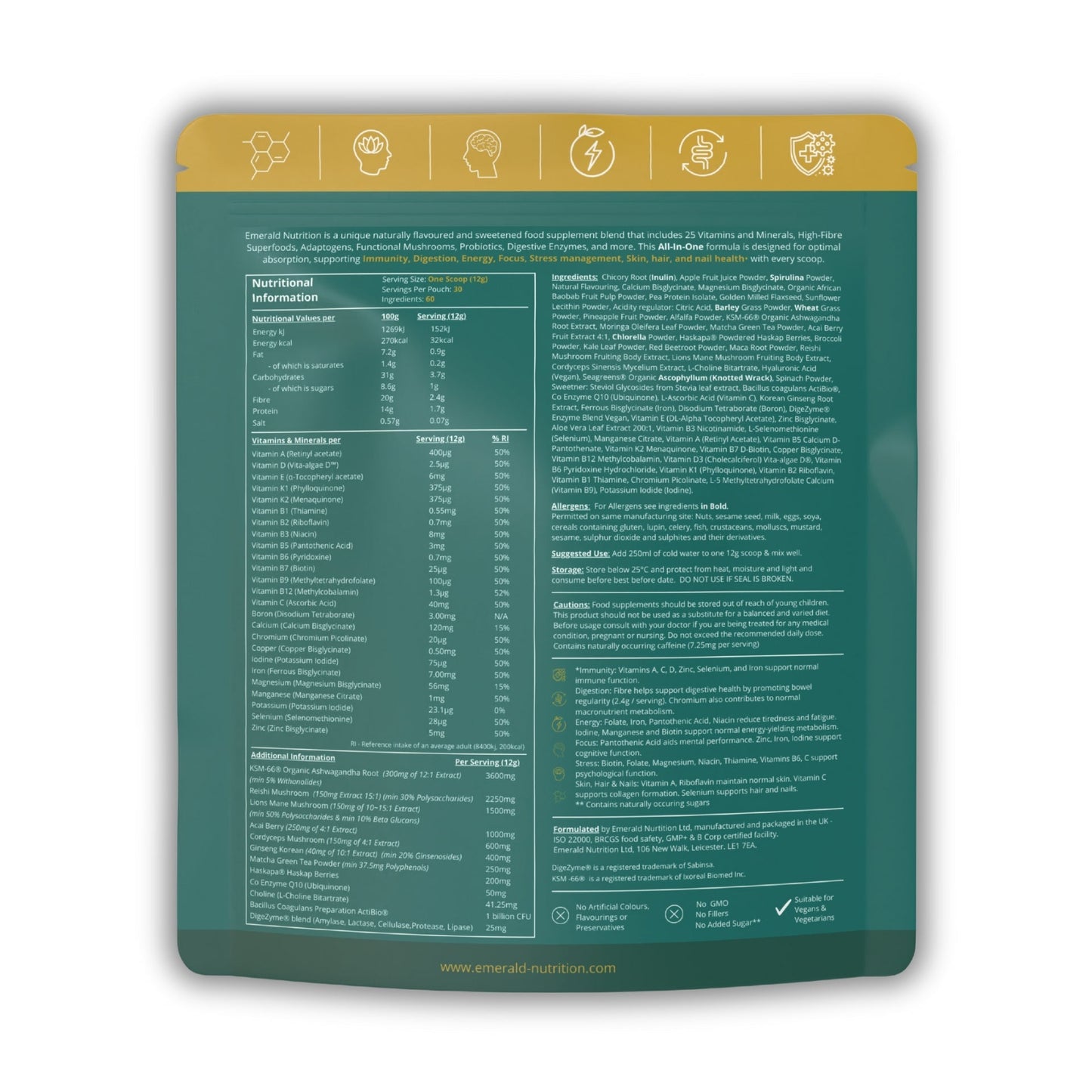 Emerald Nutrition® SuperGreens