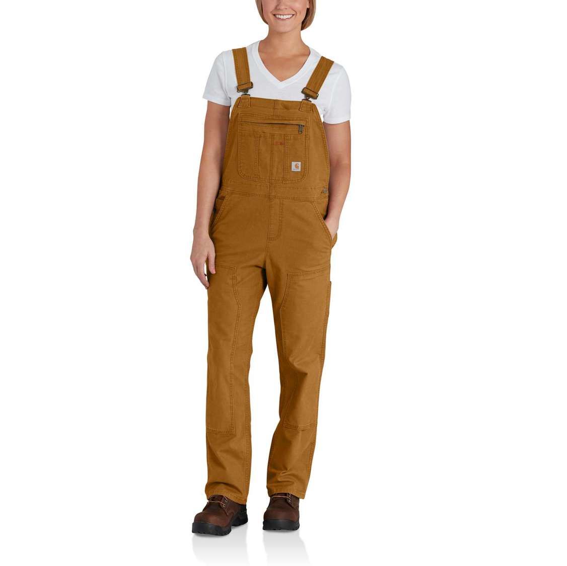 Carhartt 102438 Rugged Flex™ Loose Fit Canvas Bib Overall