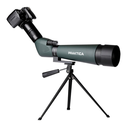 PRAKTICA Highlander 20-60x80mm Spotting Scope Angled FMC Optics - Green