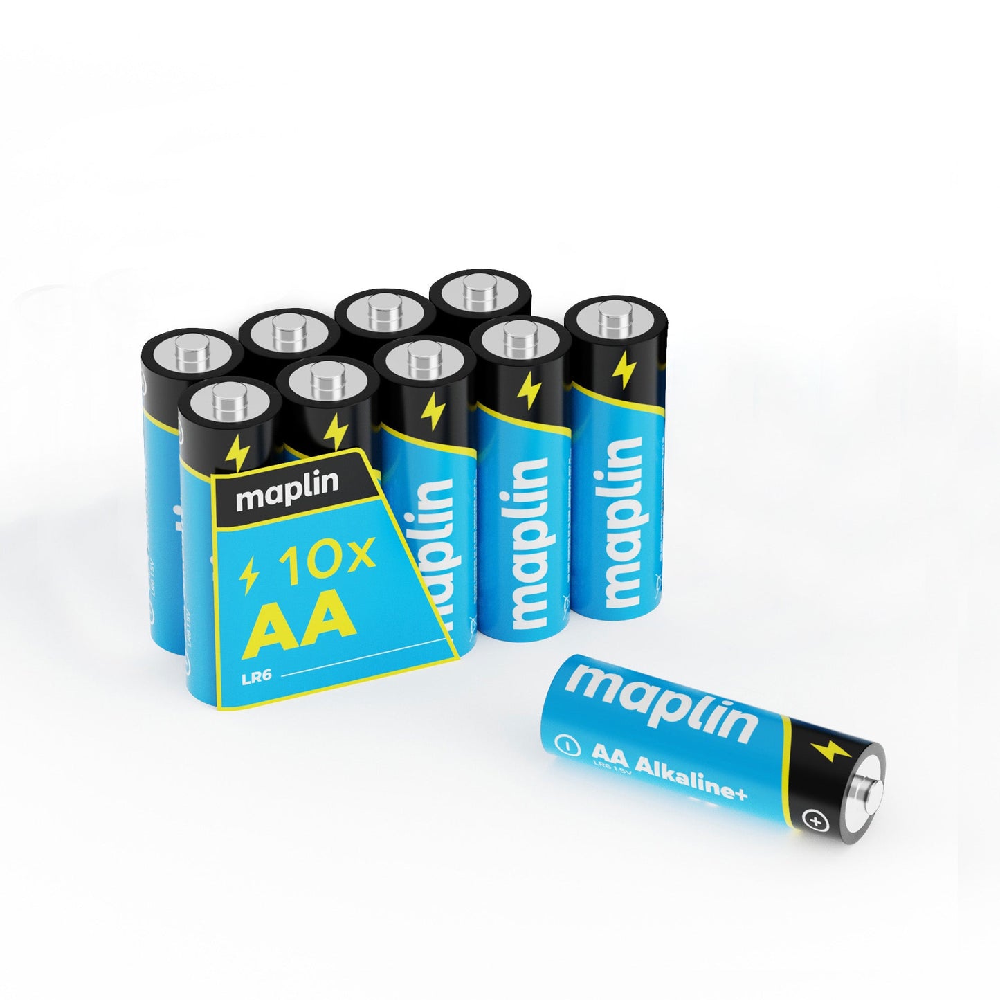 AA LR6 1.5V Alkaline Batteries 7 Year Shelf Life High Performance